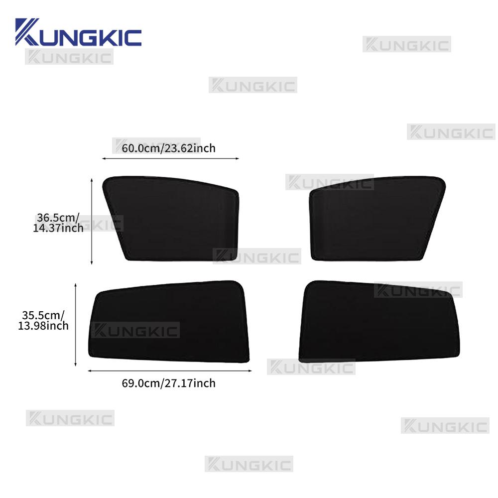 For BYD Sealion 7 EV 2024 2025 Car Sunshade Magnetic Front Rear Windshield Curtain Side Window Sun Shade Visor