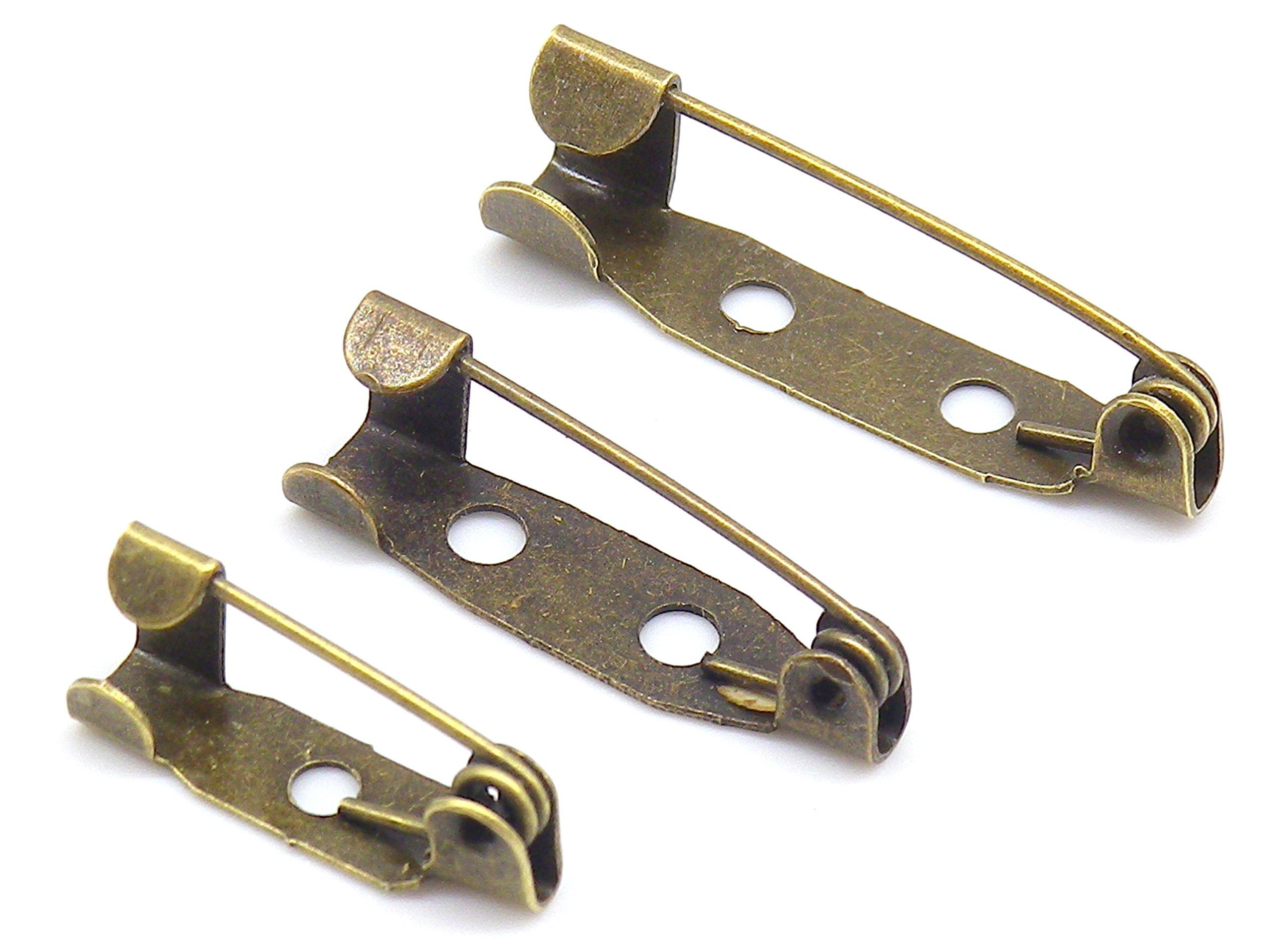 

Антикварна брошка Набір з 25 ремісничих [KKD] шпильок, 100, мм, Аксесуари, (25мм)