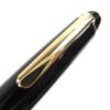 Great MONTBLANC Fountain Pen Meisterstuck Mozart White Star Black Gold 14K Mens Used