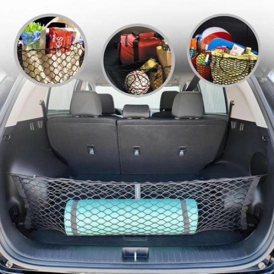 Elastic Trunk mesh Cargo net for 2017-2025 - Premium Trunk Organizers and S