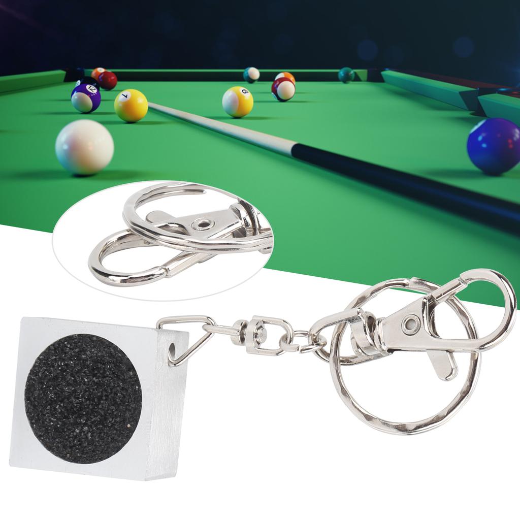 Billiard Cue Tip Sharpener Durable Bar Head Grinding Tool Aluminum Billiards Accessories