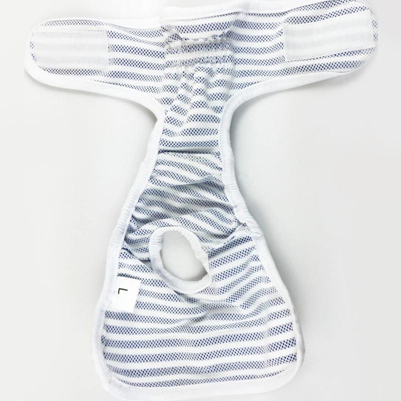 Striped Dog Sanitary Pants & Belly Band for Pets