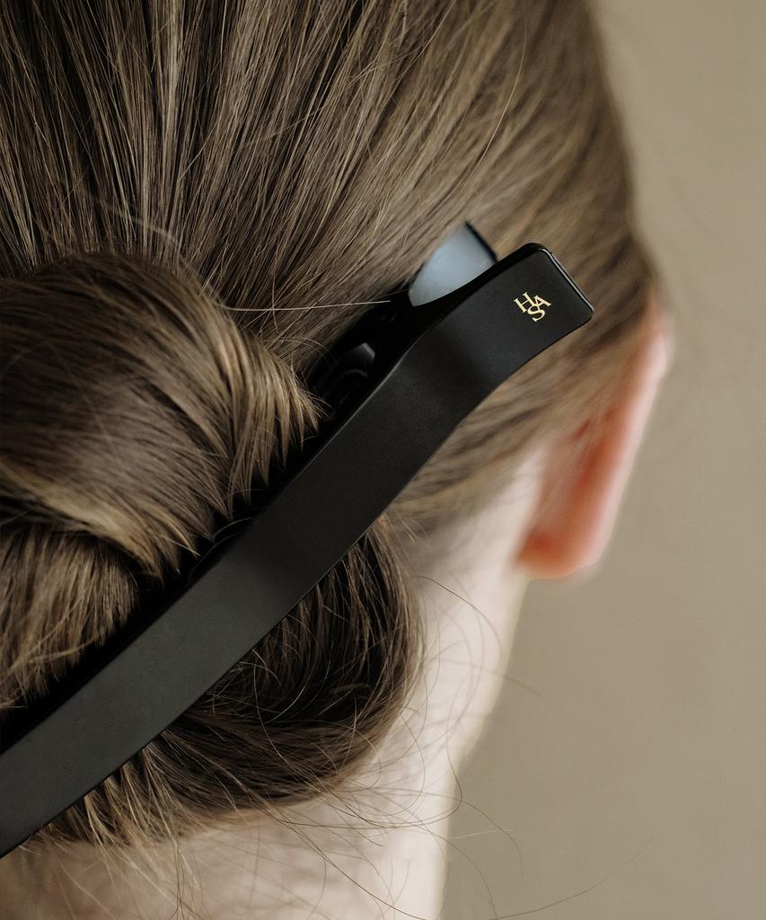 Has En003 Black Metal Hair Pin