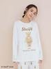 Gelato Pique Steiff James Long PWCT245237 CRM Free Size One-Point T-Shirt