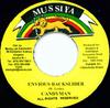 7-Zoll-Schallplatte CANDYMAN Envious Backslider NONE Mussiya Jamaica Reggae Ska Dub Gebraucht