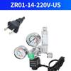 ZRDR CO2-Regler mit Doppelmanometer & Magnetventil