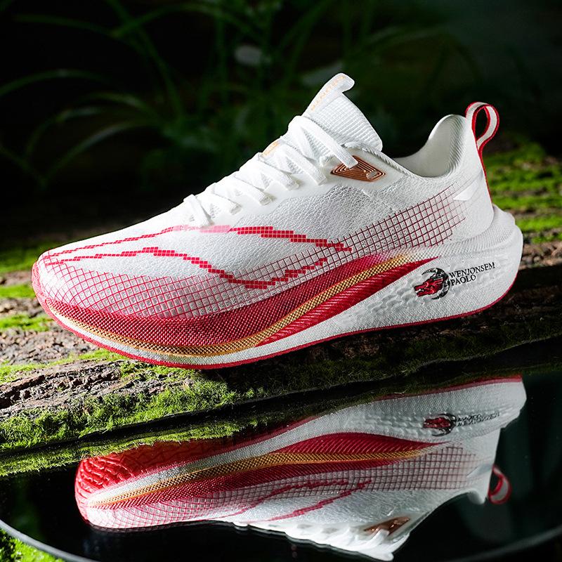 Popular Carbon Board Running Shoes, New Sports Students, Sports Racing Running Shoes, Mesh Breathable 7pro Soft-soled Men's Shoes and Women's Shoes