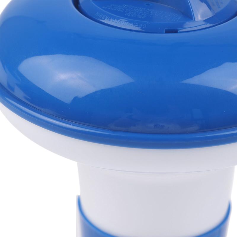 Flytende Svømmebasseng Medisinsk Klor Tablett Badekar Flyter Renseverktøy Auto Dispenser Slitesterke Utendørs Basseng Renseverktøy