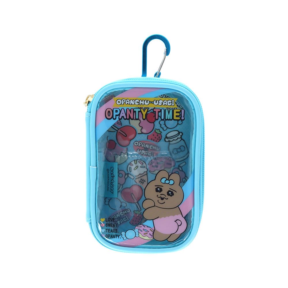 

Stationery Opanchusagi Mini Clear S2338181 Sun-Star Pouch, Blue, синий