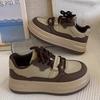 Fashion 2025 New Layered Hong Kong Style Platform Sneakers for Women Chunky Sole Height Increasing Casual Sports Shoes, Unique Retro