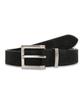DOFFJASON Cowhide Half Suede Leather Belt Black