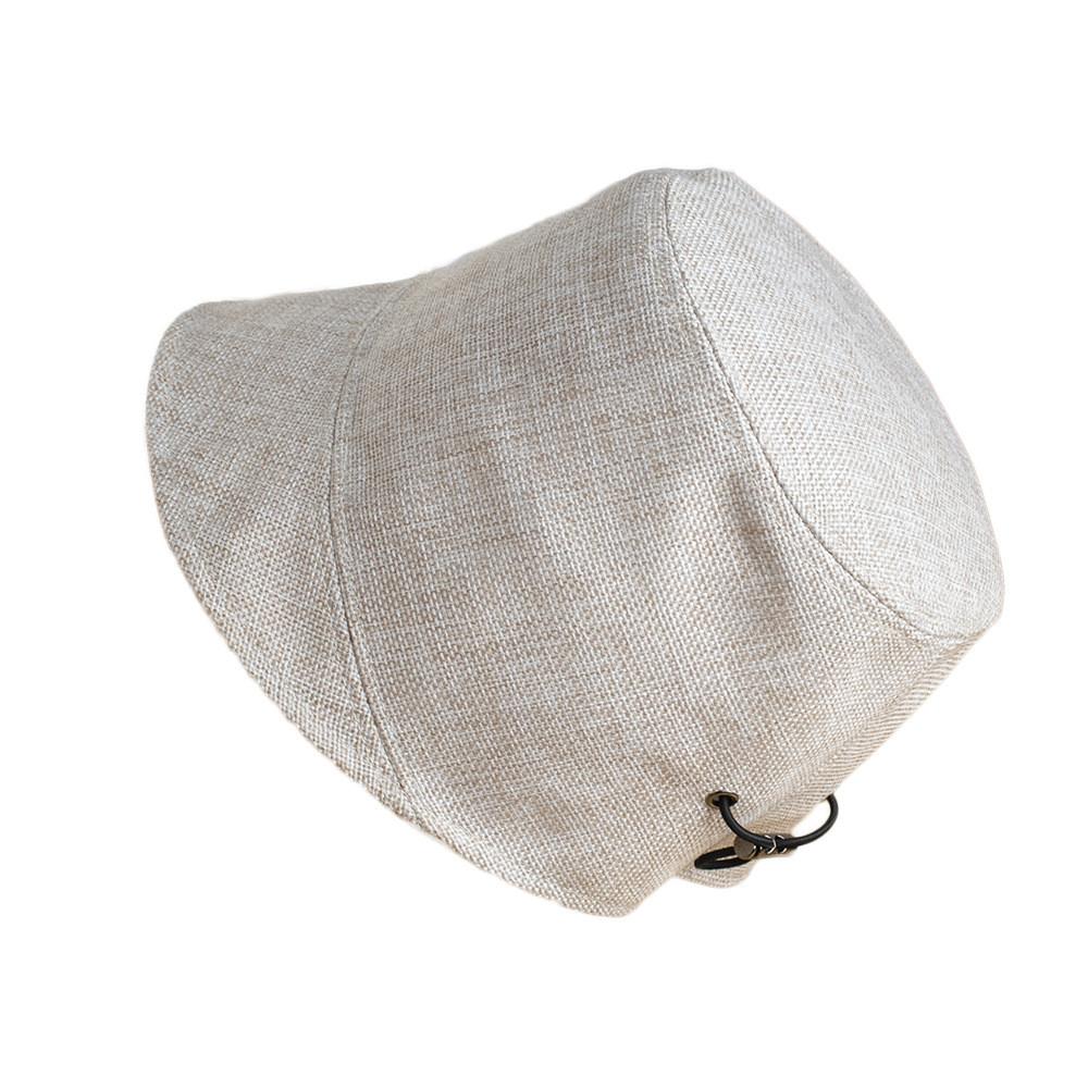Casual Summer Bucket Hat With Breathable Fabric And Sun Protection For Women