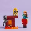 Bloque de juguete LEGO Minecraft Nether Lava Battle Educational678Game 21266