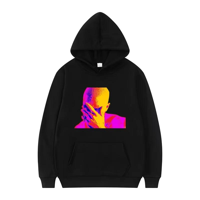 Frank Ocean Printed Hooded Sweatshirt Autumn and Winter Men's and Women's Same Hooded Sports Sweatshirt Casual Fashion Tops