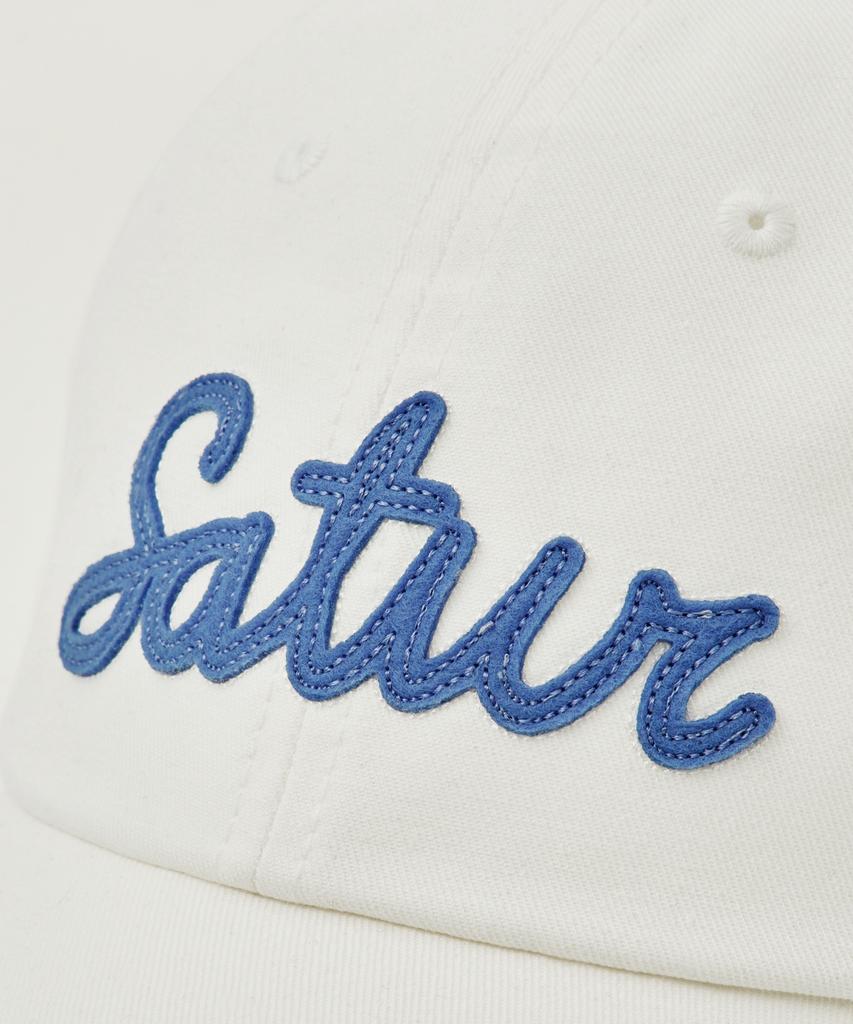 Seteo Vintage Casual Applique Ball Cap White