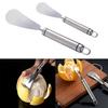 Comfortable Grip Handle Citrus Fruit Cutter Stainless Steel Peeler