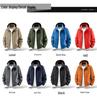 Men's Casual Hooded Windbreaker Jacket - Breathable, Loose Fit, Plus Size, for Spring and Autumn