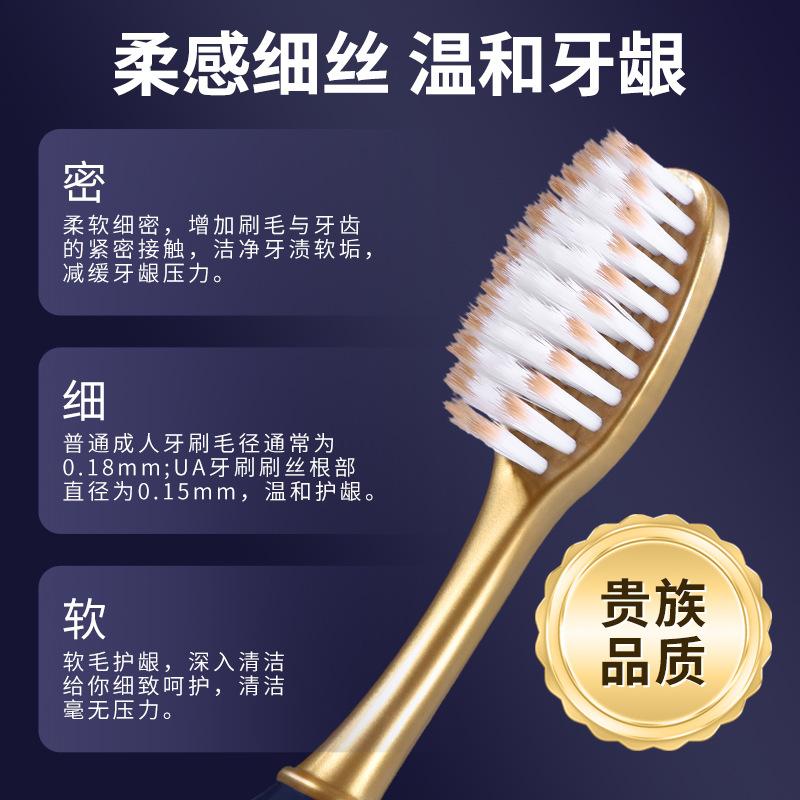 Olive Soft Bristled Wide Head Toothbrush, Suitable for Travel and Home Use, Suitable for Deep Oral Cleaning for Men and Women