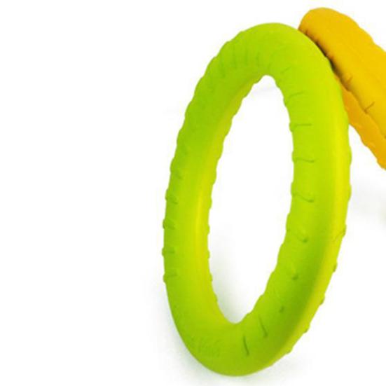 Dog Toy Lightweight Floating Pet Chew Toy Bite-resistant Interactive Dog Training Ring for Outdoor Activity