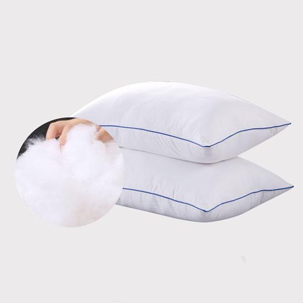 WTEMPO 48*74CM White High Quality Home Hotel Dormitory Pillows Help Sleep Neck Support Non-Collapse Pillow for All Seasons