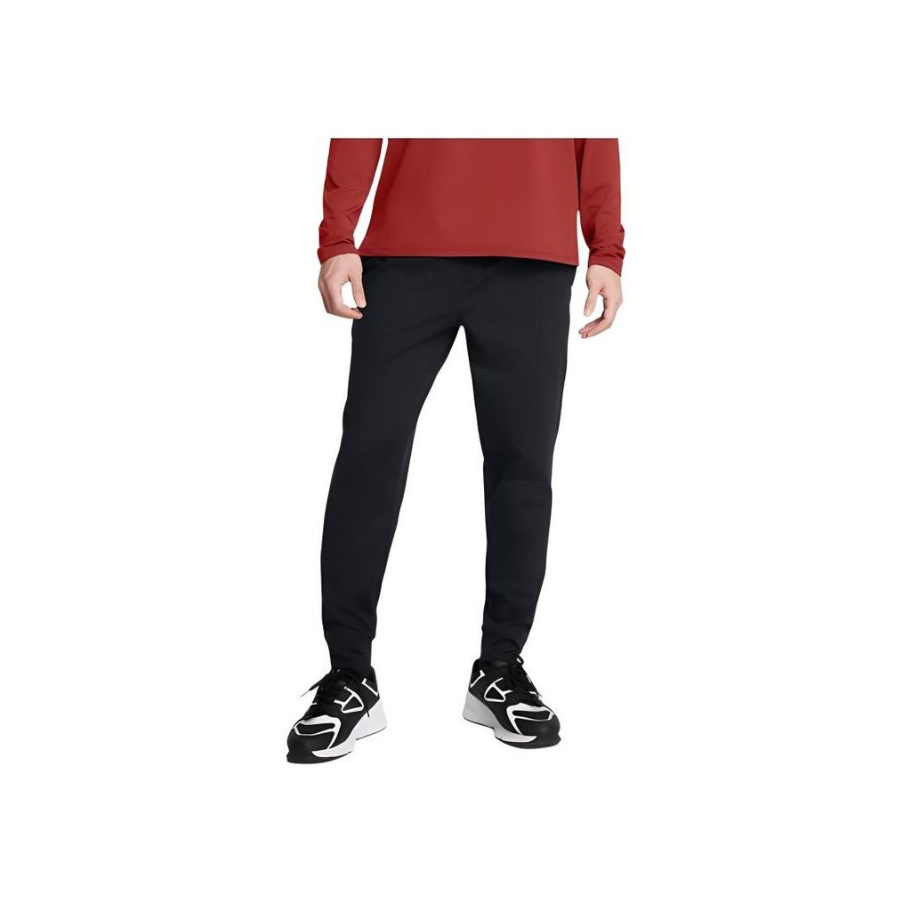 Under Armour Meridian Soft Absorbent Comfortable Loose Knit Sports Pants Men Bottoms Black 1386978-001