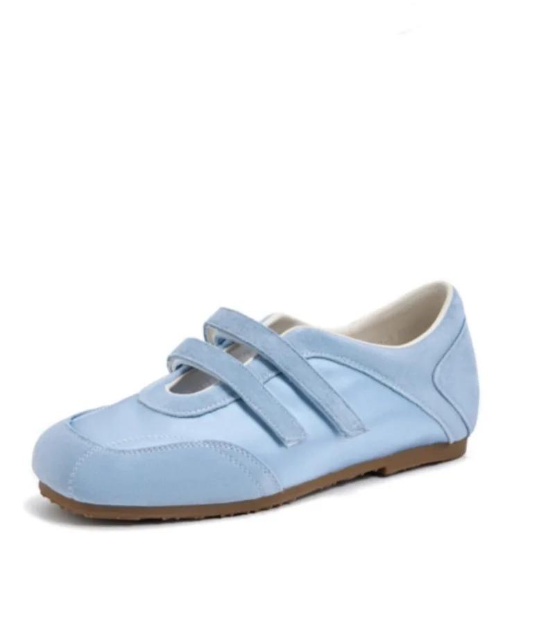 

Мода 2025 Новая горячая распродажа Полые женские вулканизированные туфли Уличные прогулочные Кроссовки на мягкой подошве Универсальная удобная женская повседневная обувь 40 небесно-голубой