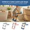 Children's Toilet Seat Staircase Portable Foldable Kids Auxiliary Toilet Ladder Baby Urinal for Toddler Training Potty