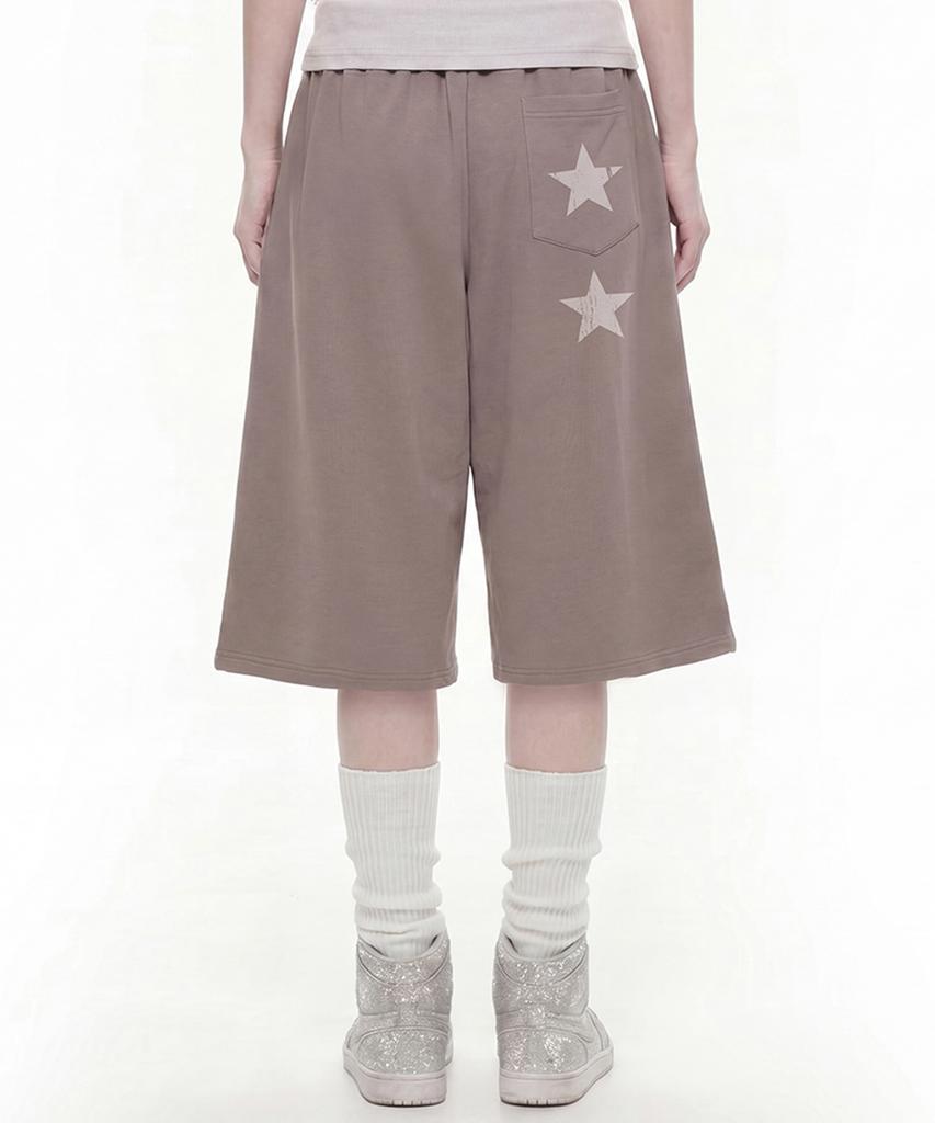 GRAVER [Unisex] Star 3 Bermuda Shorts_3Color
