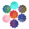 Expandable Sensory Fidget Star 3D Printed Fractal Stress Relief Toy Whirling Spiral Design Fidget Toy with Handle for Anxiety Relief Calming Focus