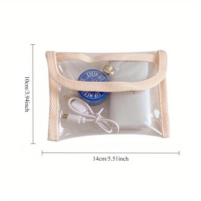 Mode PVC Geldbörse Damen Transparent Kawaii Kartenetui Schlüsselanhänger Aufbewahrungstasche Mädchen 2025 Neu Klar Kleine Tasche Handgeldbörsen