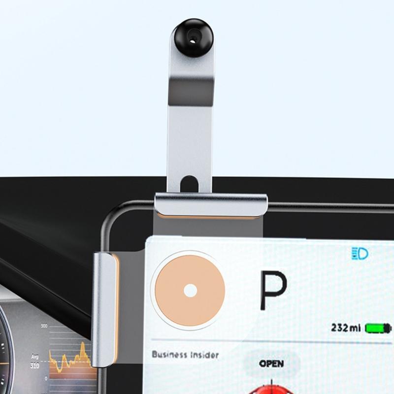Phone Stand Car Display Screen Phone Holder Base Center Console Screen Side Navigation Phone Mount
