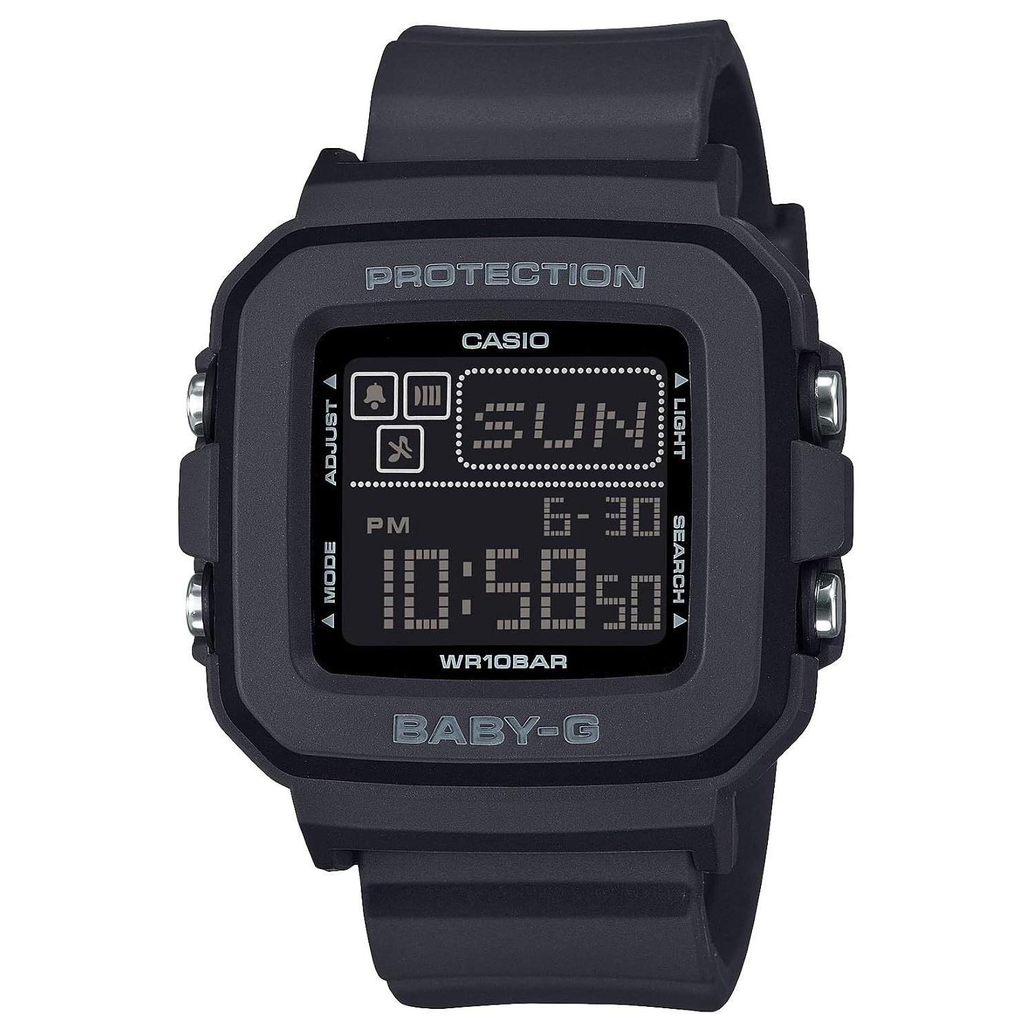Casio Wristwatch Baby-G Domestic Genuine Product BGD-10-1JF Ladies Black
