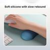 Desktop Mouse Wrist Rest Pad Silicone Mice Keyboard Hand Soft Cushion For Laptop Computer Pc Hand Pillow For Office Students