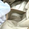 Celine Bag Filling Hand Bag Leather Beige