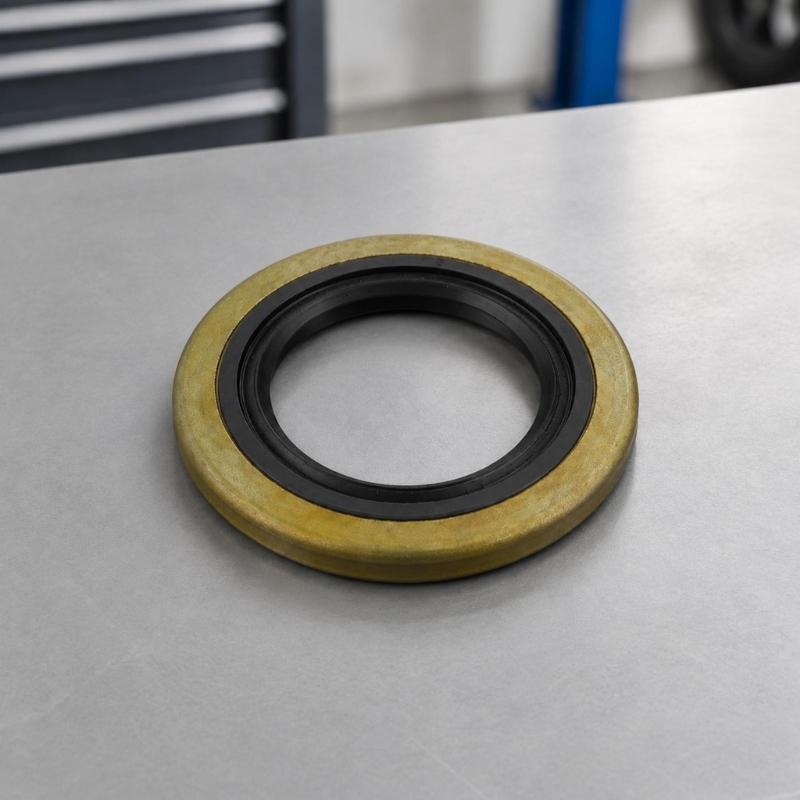 Trailer Wheel Seal Replacement, 5 Steel Frame Grease Seal Parts for Wheel Assembly Maintenance and Routine Service Tasks