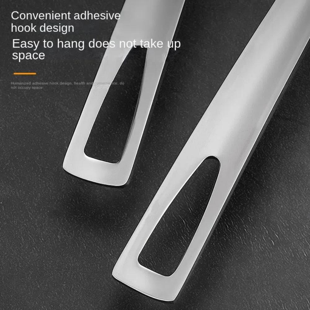 Silver Stainless Steel Spoon Long Handle Cooking Strainers Creative Soup Spoons  Restaurant
