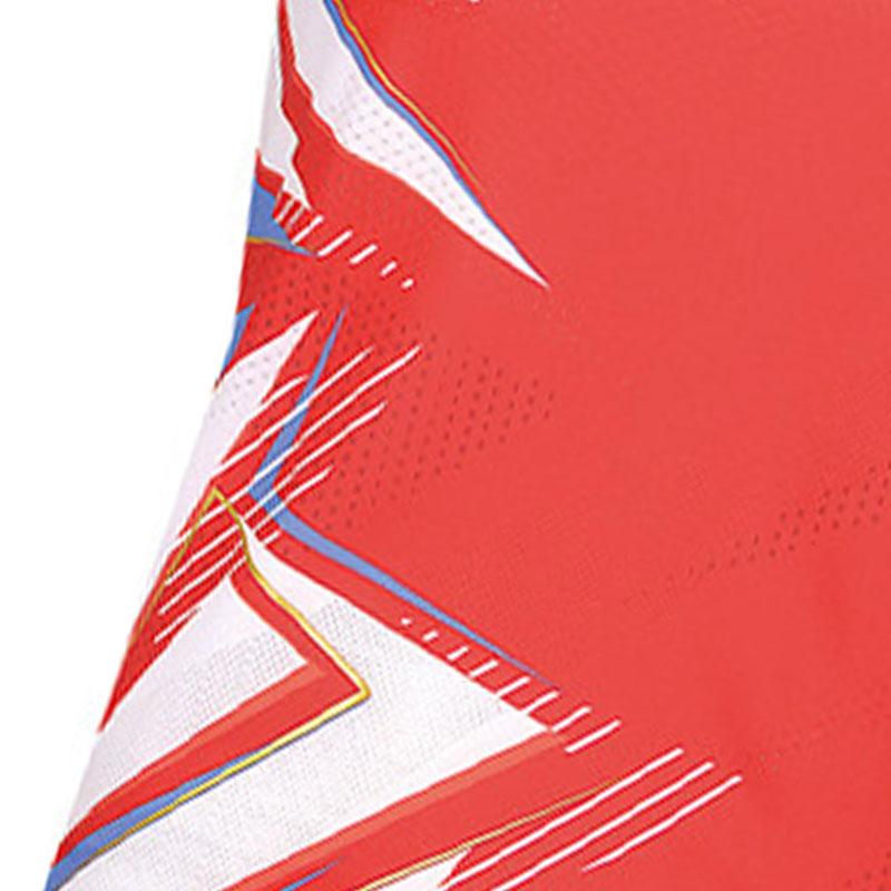 Li-Ning Training Competition Quick-Dry Comfortable Breathable Cool Short Sleeve T-Shirt Women Tops Cinnabar-Red Standard-White AAYU134-3