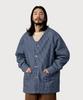 Rugged House Stripe Denim Cardigan Jincheon