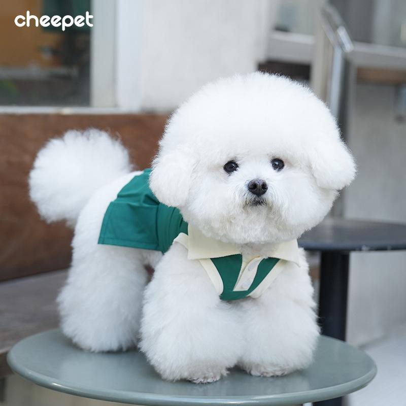 

Dog Tennis Sports Dress Clothing Pet Summer Clothing Sweet Cute Sleeveless Dog Clothing 2XL зелёный