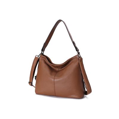 Soft Genuine Leather Shoulder Bag Women Messenger Bag Casual Female Crossbody Bag Large Capacity Daily Handbag Satchel