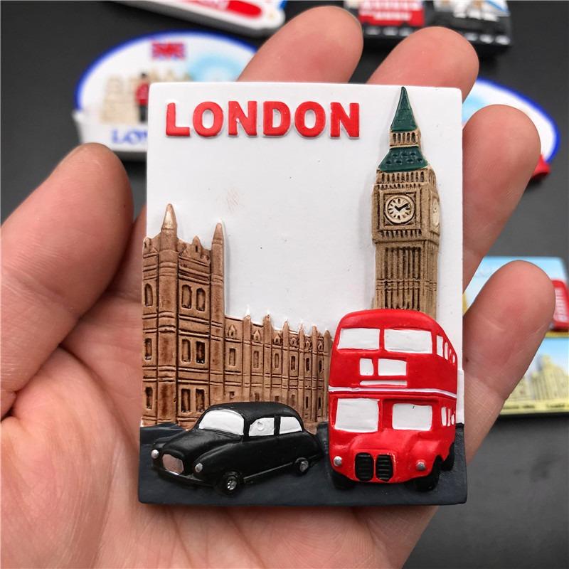 Great Britain Fridge Magnets England London Travelling Souvenirs Home Decor Tower Bridge Big Ben Fridge Stickers Birthday Gifts