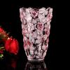 European Rose Crystal Glass Fruit Plate