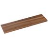 Etagères murales - maclean - mc-331 - 6 pcs - 8kg max - mdf noyer - 430x114mm