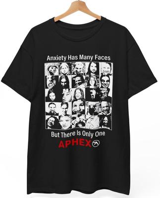 Es gibt nur ein Aphex Twin T-Shirt, Musikband Rock Punk Metal, Unisex-T-Shirt