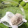 Hamster Wheel Toy Hermit Crab Climbing Toy Silent Hamster Flying Saucer Running Exercise Wheel Small Animals Cage Accessory Tank Accessory