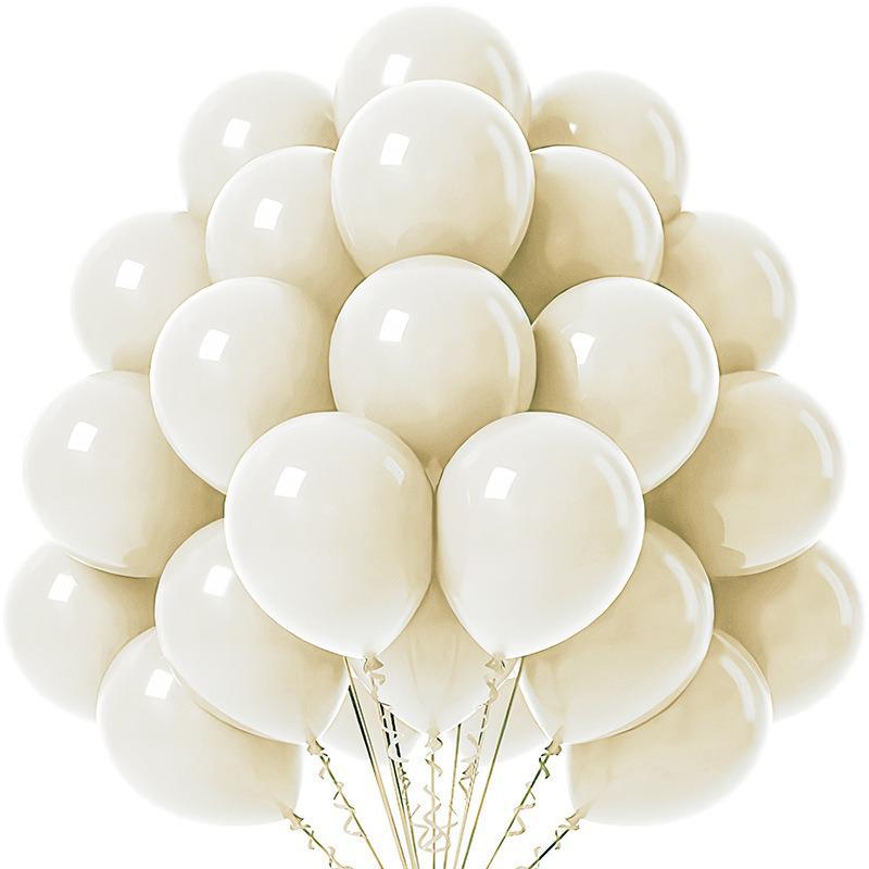 20-teiliges mattes einfarbiges Luftballonset für Geburtstage, Partys und Hochzeiten