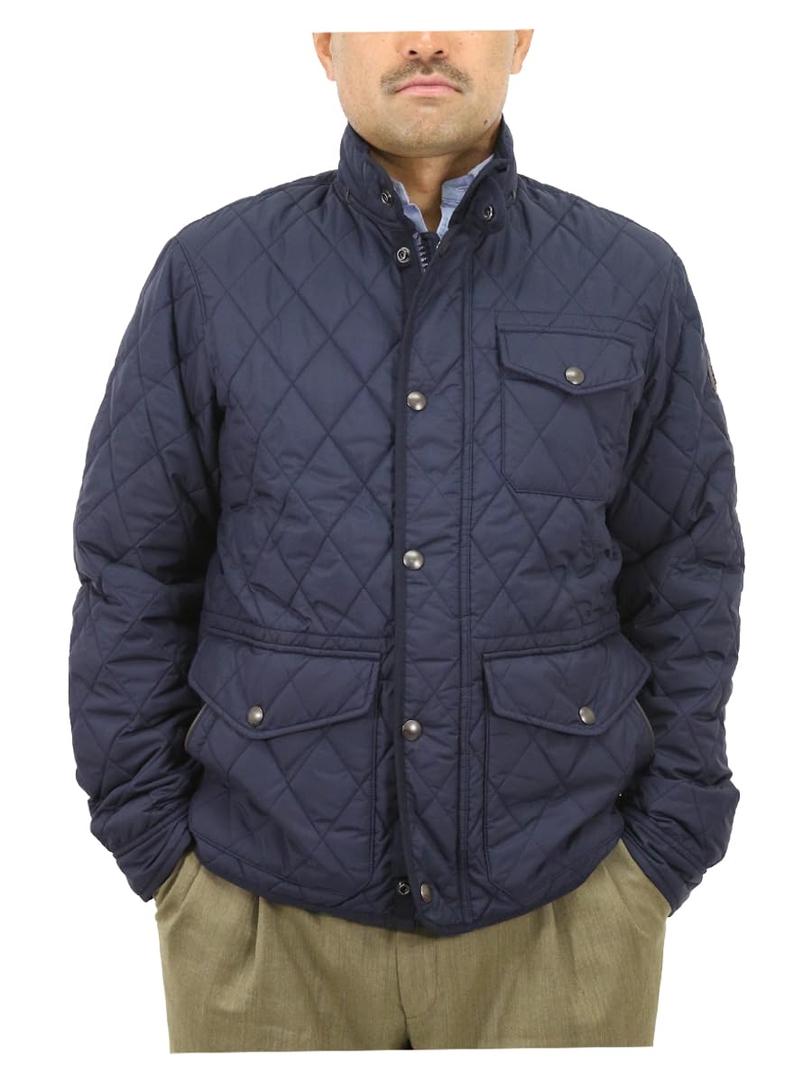 

POLO RALPH LAUREN Quilted Size 0101827 Men s Full-Zip Jacket, M, Navy,