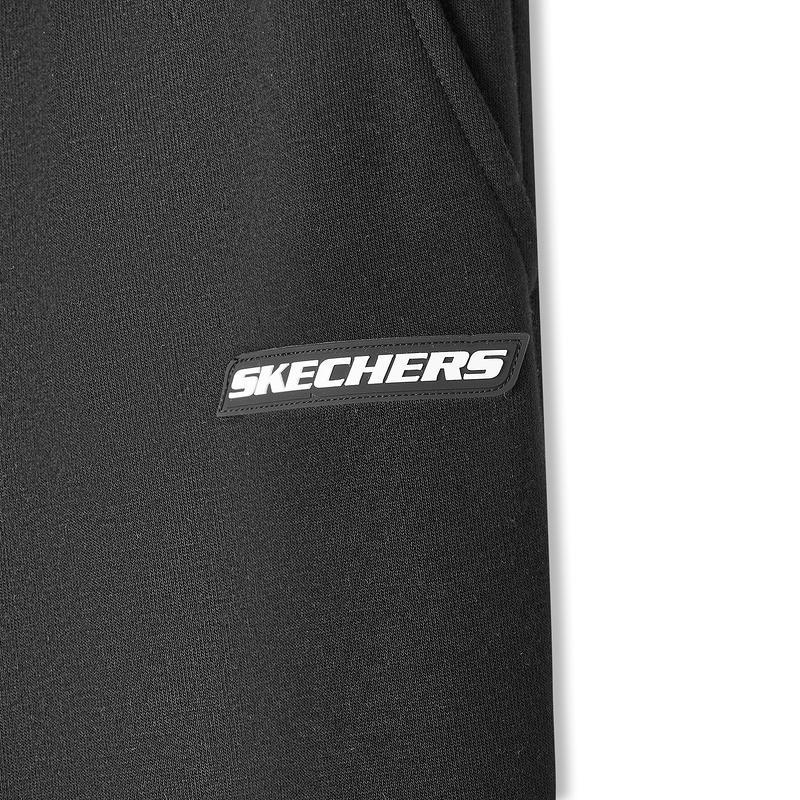 Skechers Sports Alliance Series Comfortable Breathable Soft Drawstring Knit Joggers Men Joggers Carbon-Black L424M096-0018