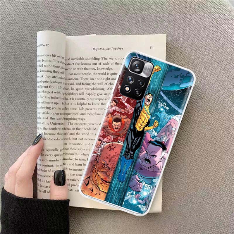 

Cartoon Invincible Phone Case For Xiaomi Poco F7 14 Ultra Mi 15 10 11 Lite X7 X6 X5 X3 M5S M6 10T 11T F6 F5 Pro F4 GT Cover Xiaomi Poco F6 Pro