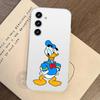 Cute D-Donald Duck Phone Case For Samsung Galaxy S21 S22 S23 S24 S25ULTRA FE Ultra Plus5G A52S Transparent Cover